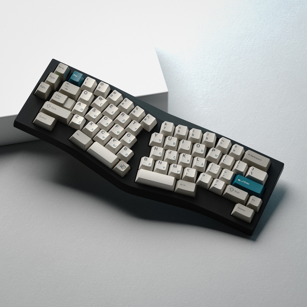 [GB] Bộ keycap Key Kobo Beige (Cherry profile / ABS Double-shot)