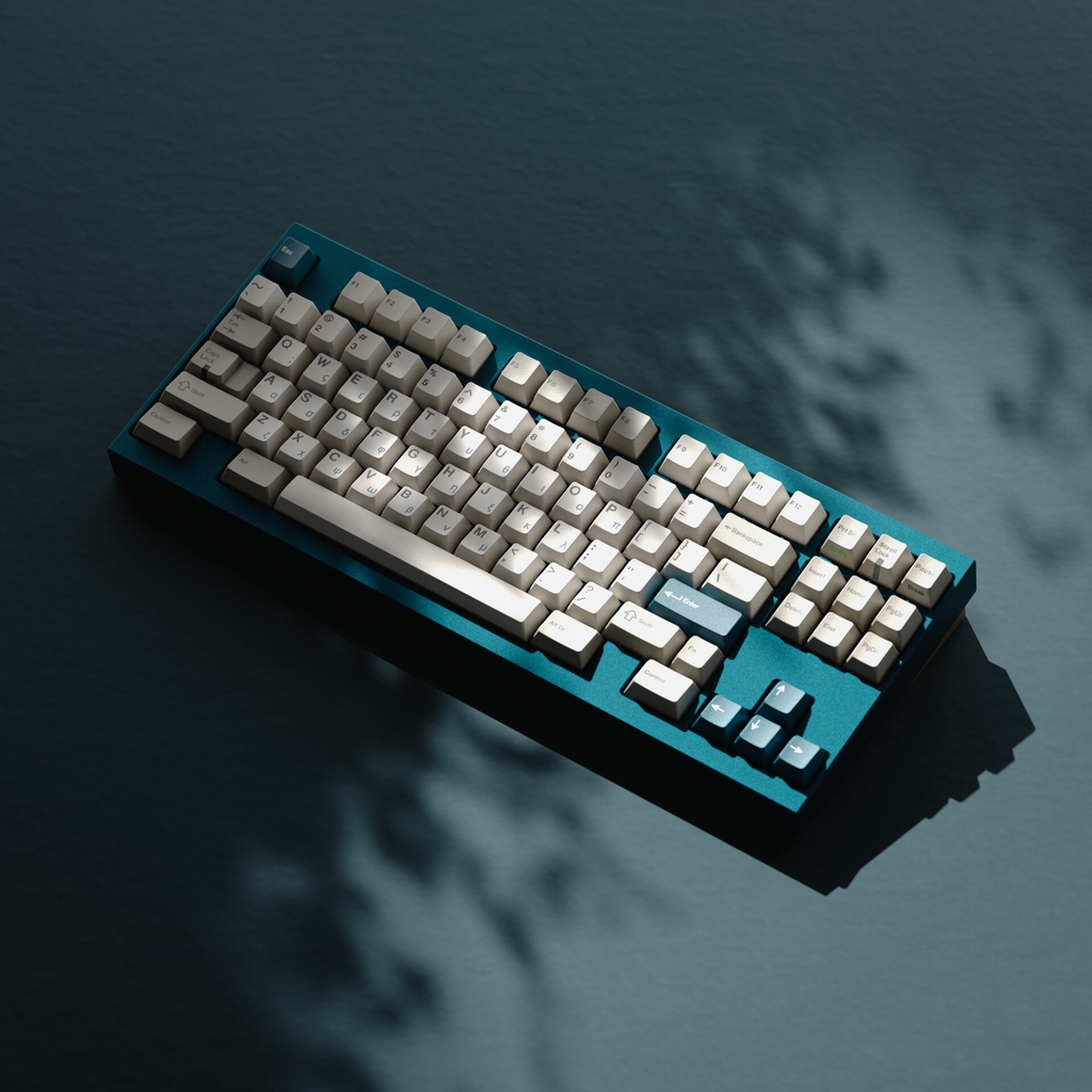 [GB] Bộ keycap Key Kobo Beige (Cherry profile / ABS Double-shot)