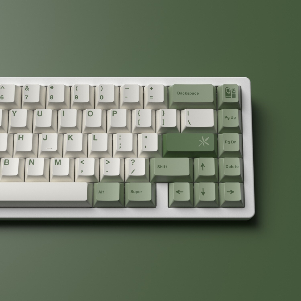 Bộ keycap JKDK Bamboo Forest (Cherry profile / PBT Dyesub)