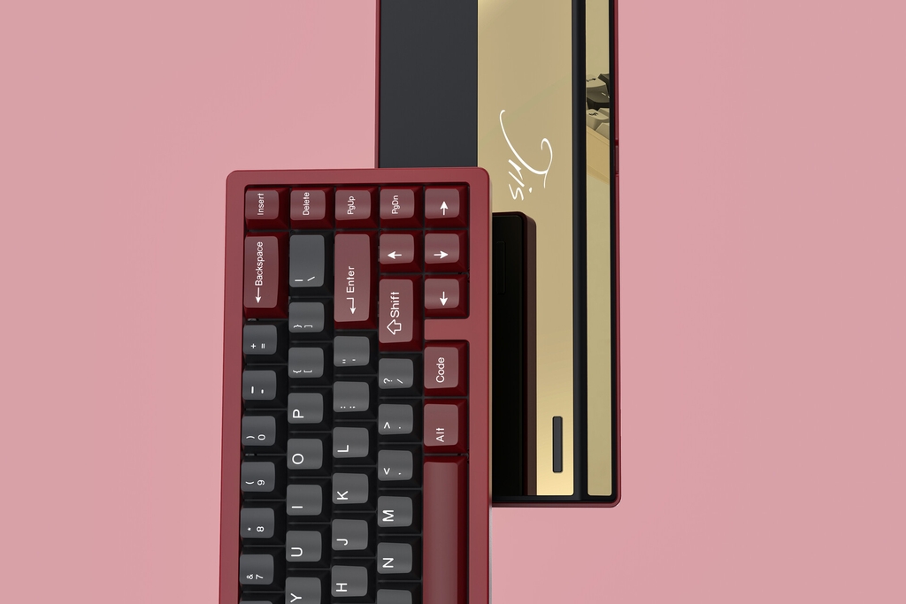 [GB] JRIS65 R2 Case (Maroon&Black)