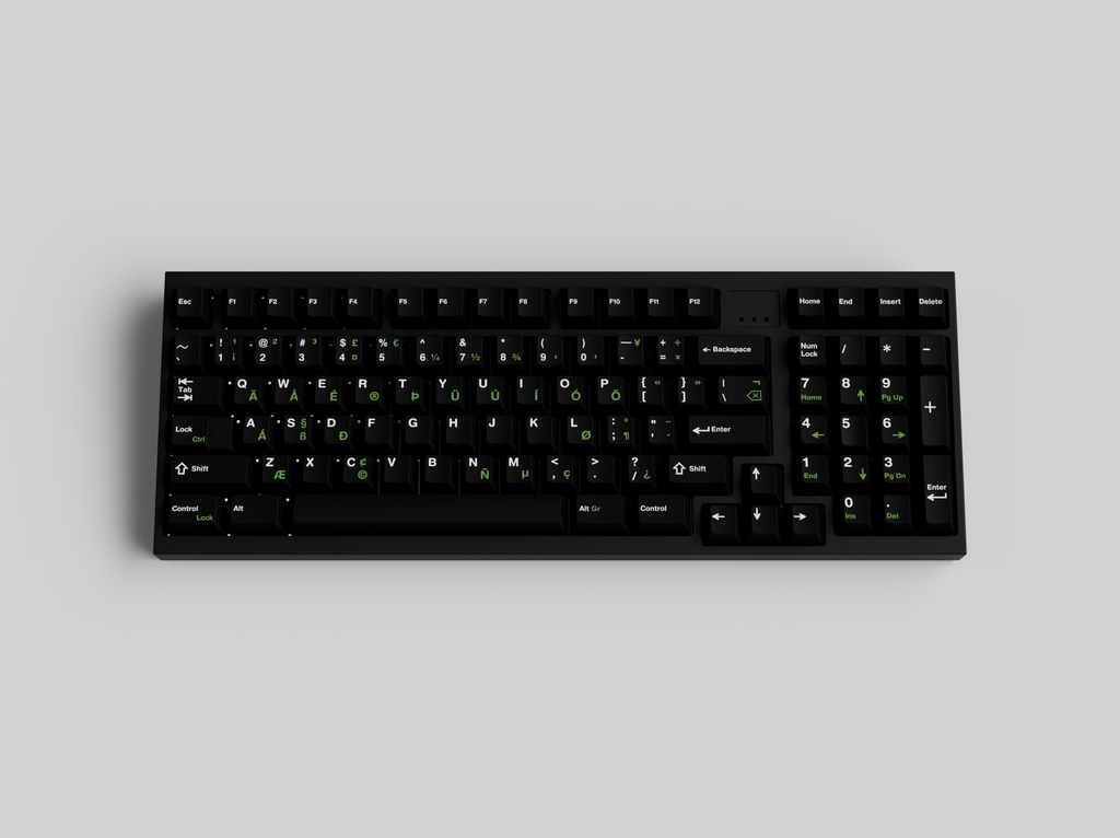 Bộ keycap JTK Griseann (Cherry profile / ABS Triple-shot)