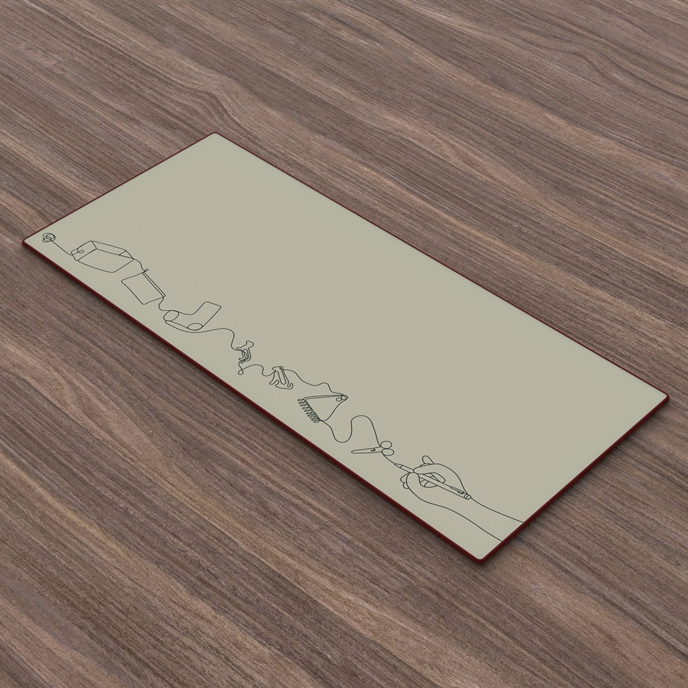 IV Kanketsu Doodle Deskmat