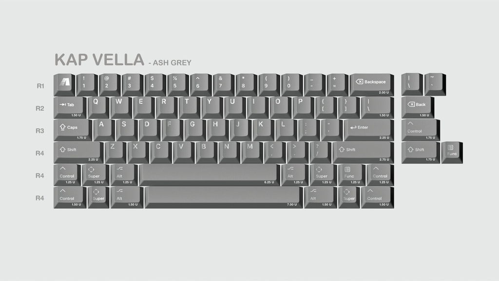 Bộ keycap KAP Vella (Cherry profile / PBT Double-shot)
