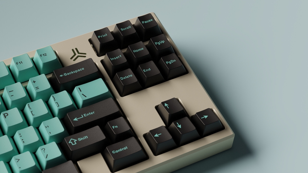[GB] Bộ keycap Key Kobo Verdigris (Cherry profile / ABS Double-shot)
