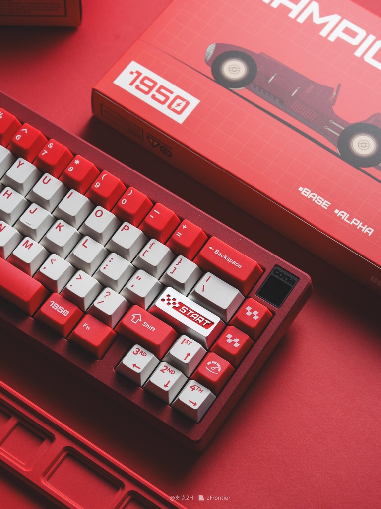 Bộ keycap KBS 1950s keycap set (Cherry profile / ABS Double-shot)