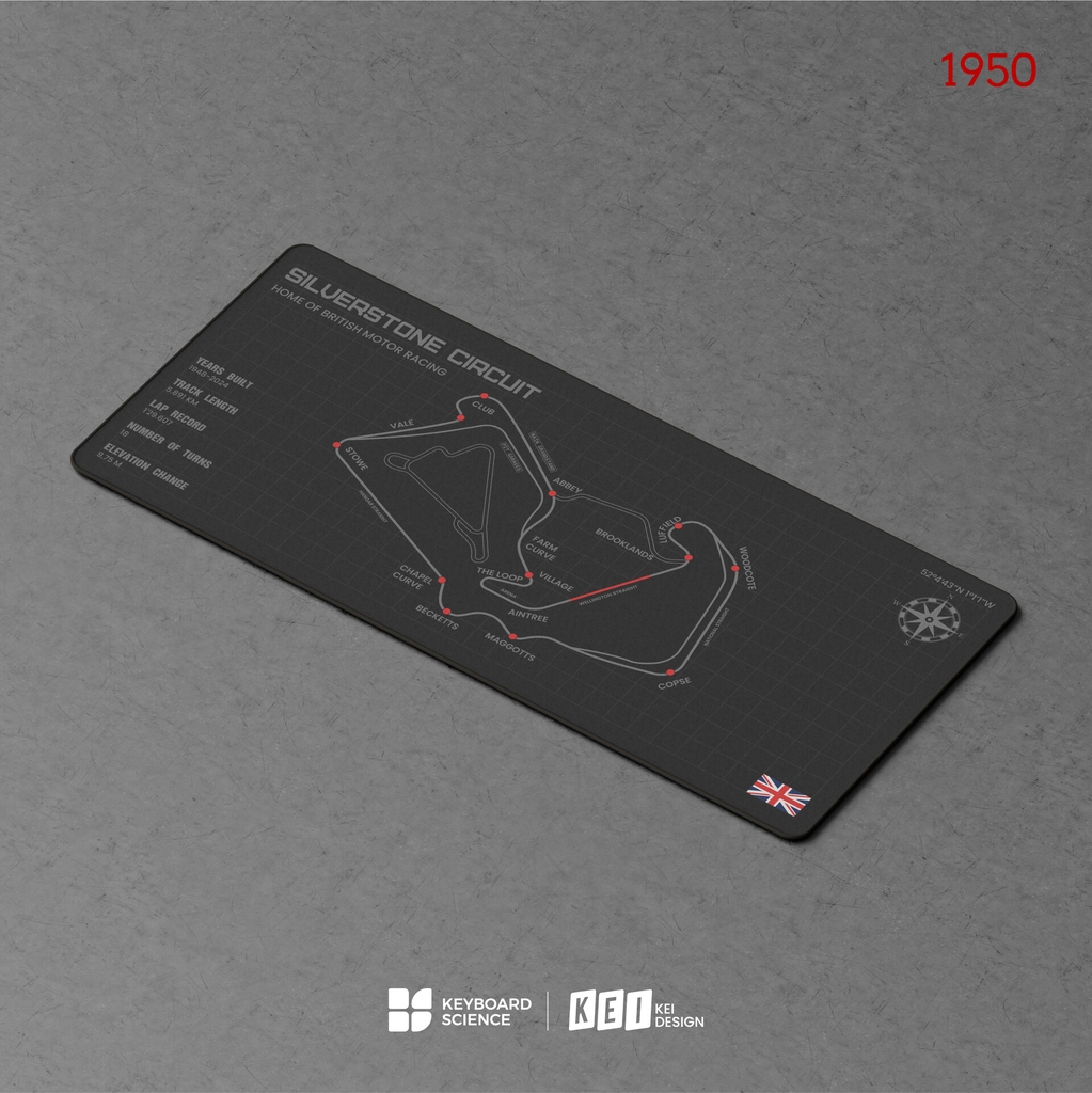 Bộ keycap KBS 1950s keycap set (Cherry profile / ABS Double-shot)