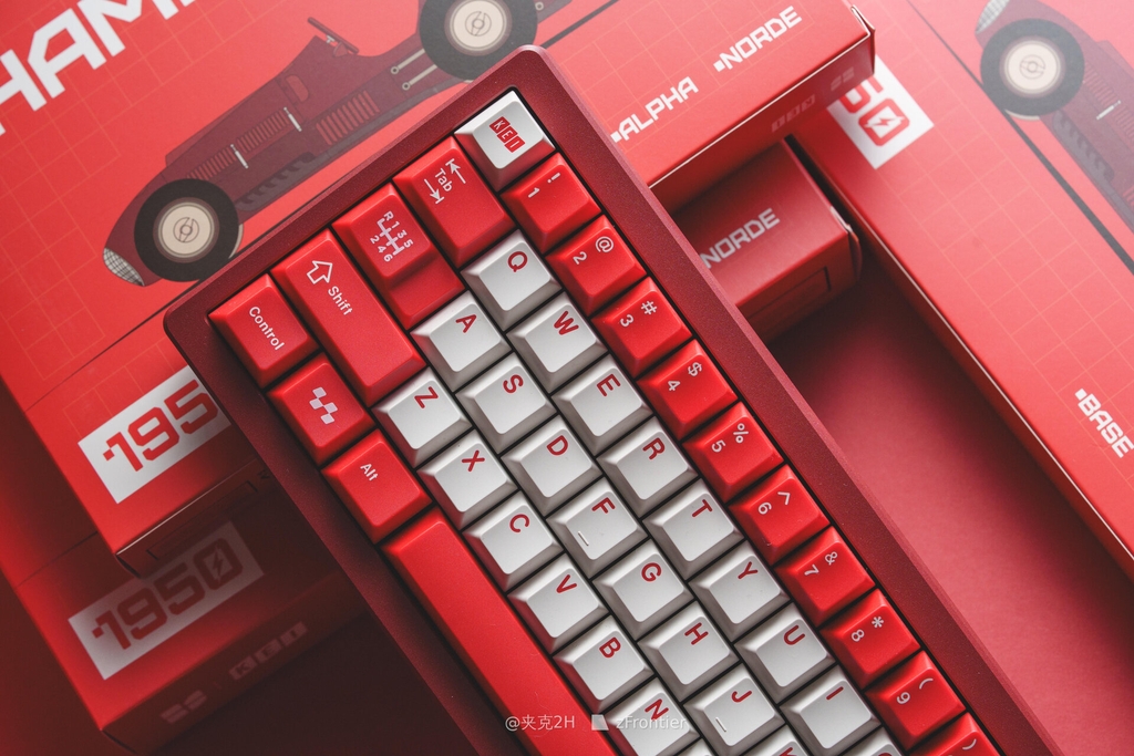 Bộ keycap KBS 1950s keycap set (Cherry profile / ABS Double-shot)