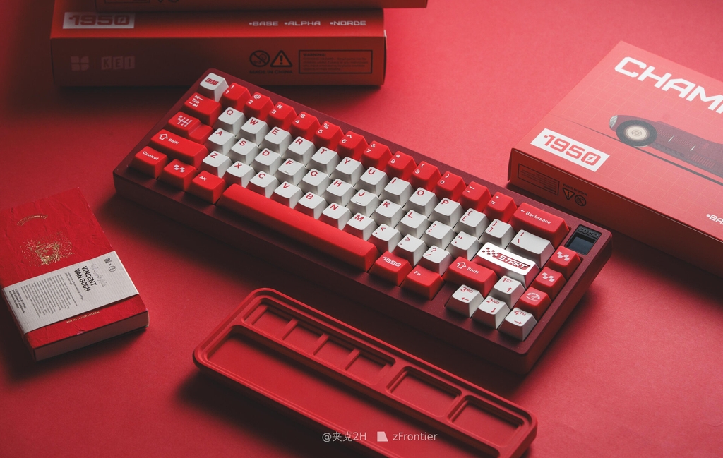 Bộ keycap KBS 1950s keycap set (Cherry profile / ABS Double-shot)