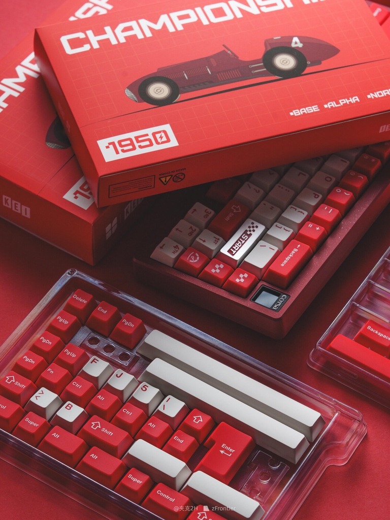 Bộ keycap KBS 1950s keycap set (Cherry profile / ABS Double-shot)