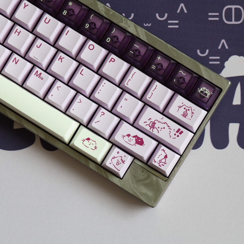 Bộ keycap KBS Mio Milkshake (Cherry profile / PBT Dyesub)