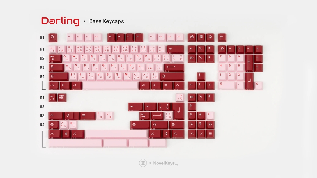 [Order] Key Kobo Darling Keycap set