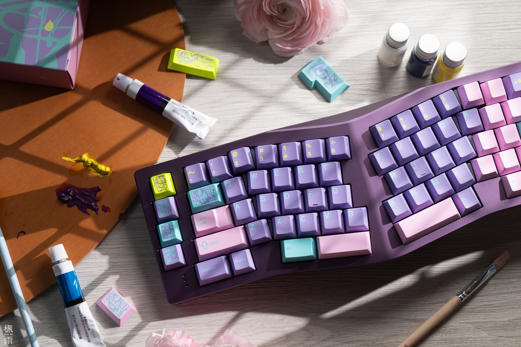 Bộ keycap Key Kobo Monet's Psychedelic (Cherry profile / ABS Double-shot)