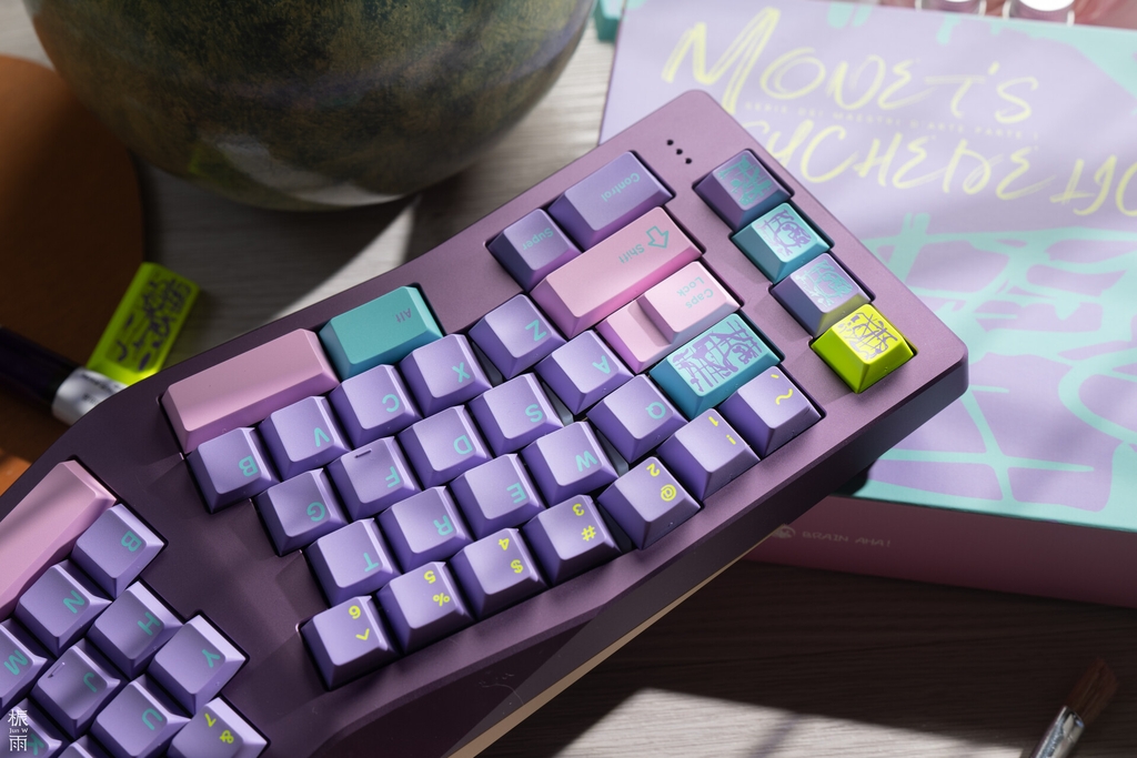 Bộ keycap Key Kobo Monet's Psychedelic (Cherry profile / ABS Double-shot)