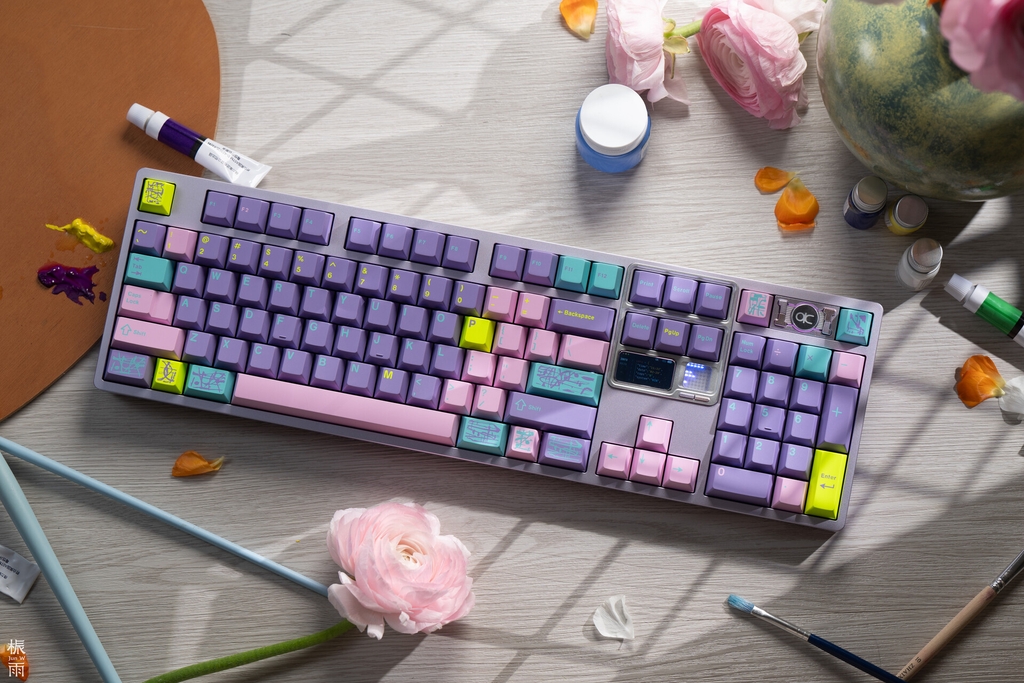 Bộ keycap Key Kobo Monet's Psychedelic (Cherry profile / ABS Double-shot)