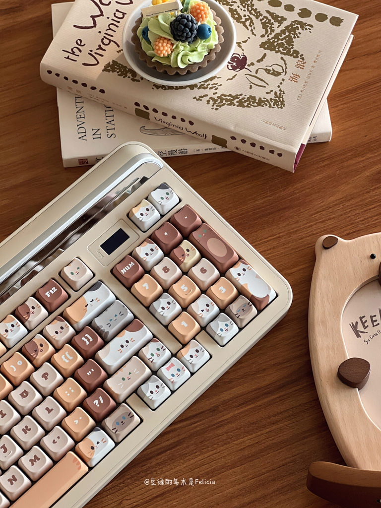 Bộ keycap Cute Cat (MAO profile / PBT Dyesub)