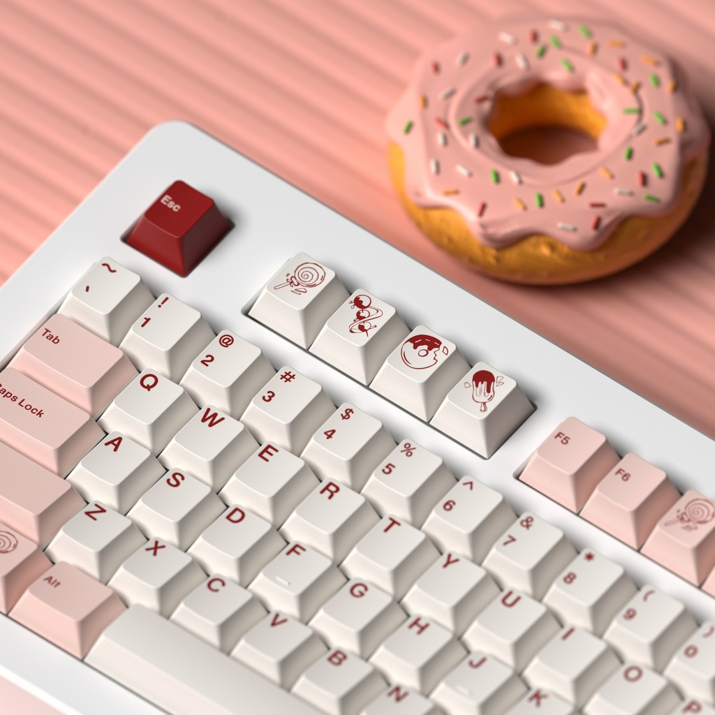 Bộ keycap JKDK Dessert (Cherry / PBT Dyesub / 145 nút)