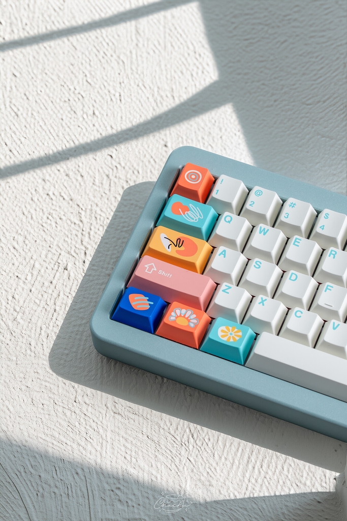 Bộ keycap KeyKobo Cinque Terre (Cherry profile / ABS Double-shot)
