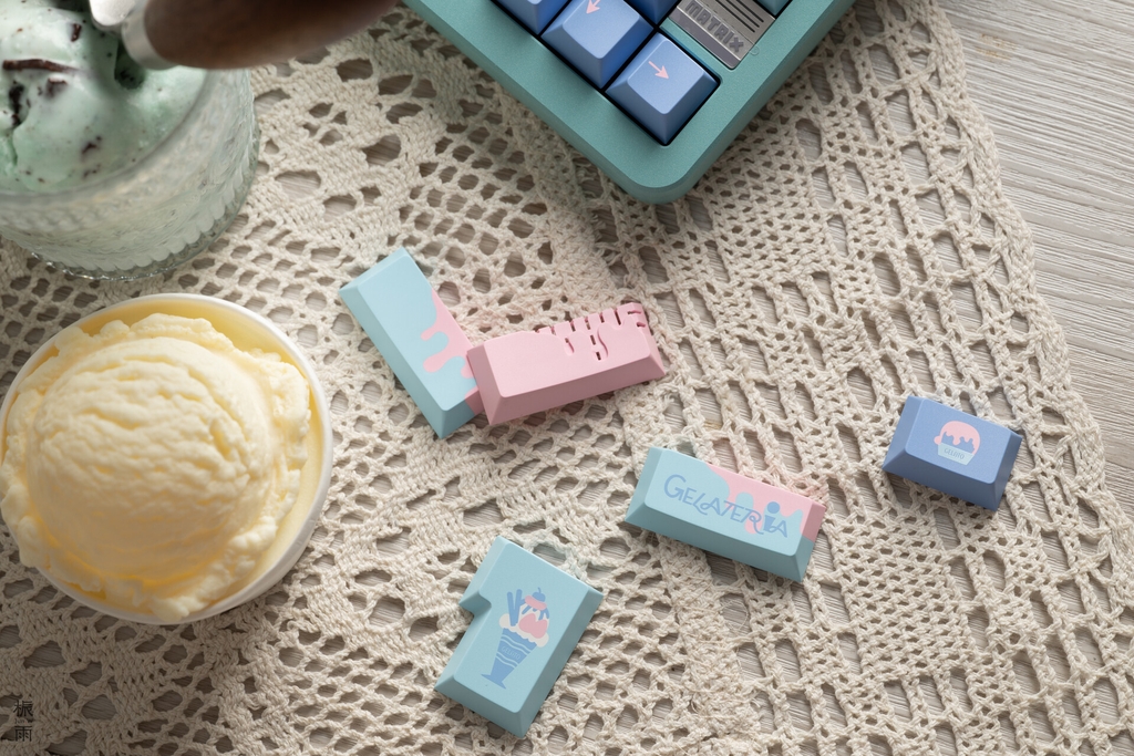 Bộ keycap Key Kobo Gelateria (Cherry profile / ABS Double-shot)