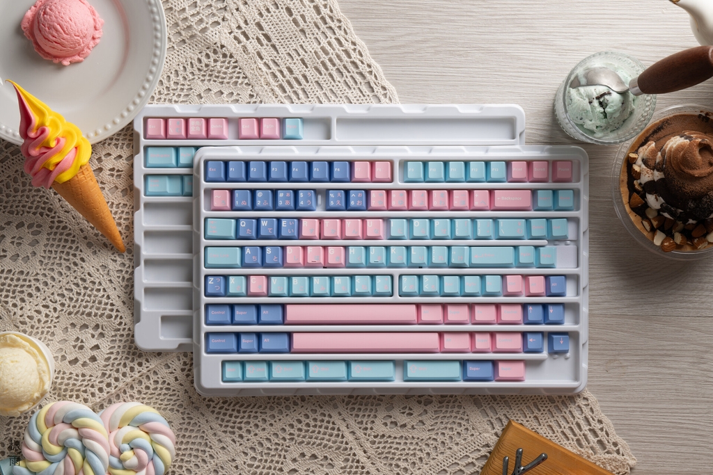 Bộ keycap Key Kobo Gelateria (Cherry profile / ABS Double-shot)
