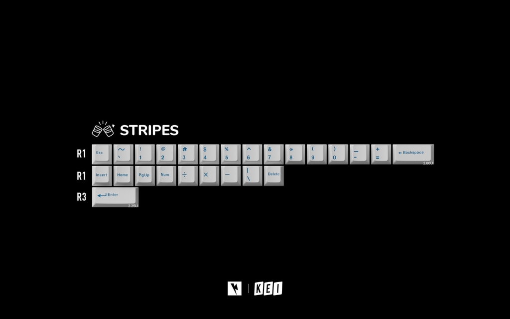 Bộ keycap Keykobo Soju (Cherry profile / ABS Double-shot)