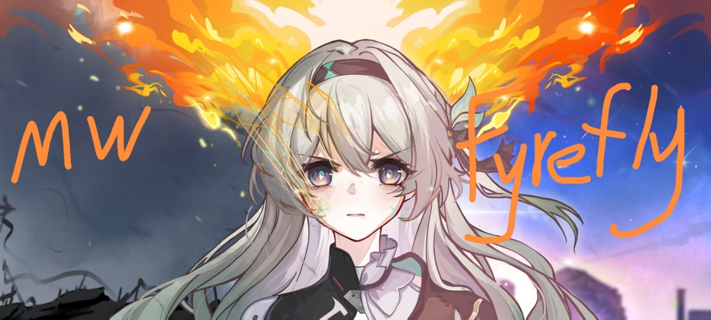 Bộ keycap MW Fyrefly (Cherry profile / PBT Double-shot)