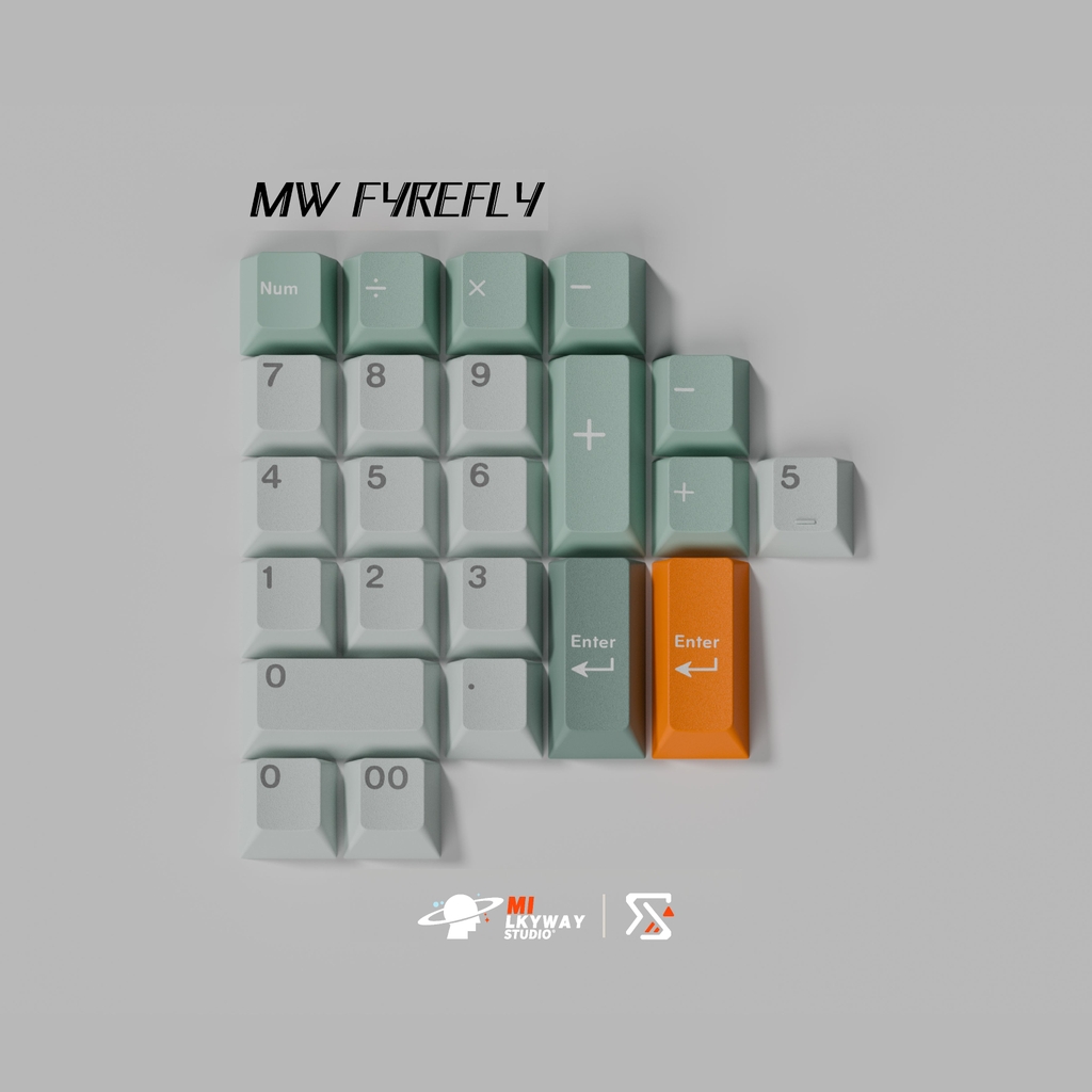 Bộ keycap MW Fyrefly (Cherry profile / PBT Double-shot)