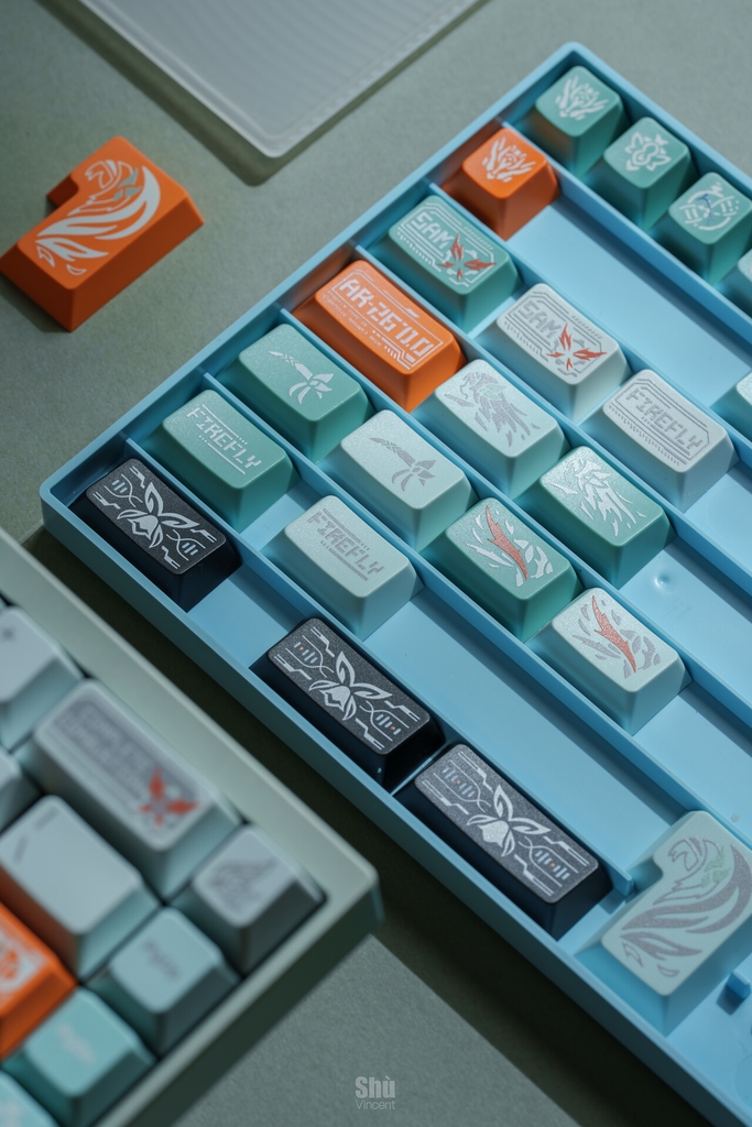Bộ keycap MW Fyrefly (Cherry profile / PBT Double-shot)