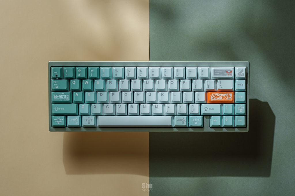 Bộ keycap MW Fyrefly (Cherry profile / PBT Double-shot)