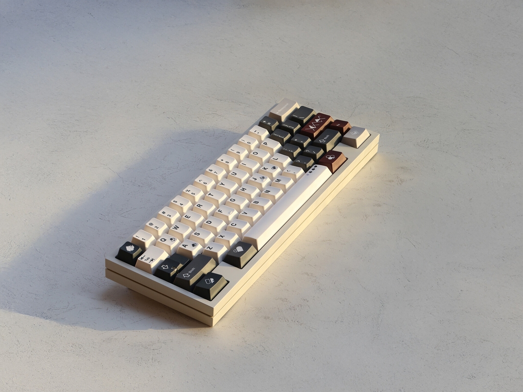 Bộ keycap MW Poker R2 (Cherry profile / PBT Double-shot)