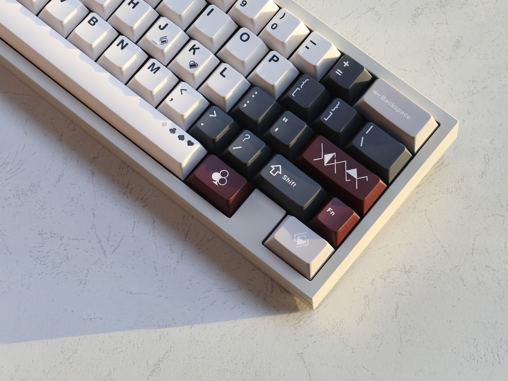 Bộ keycap MW Poker R2 (Cherry profile / PBT Double-shot)