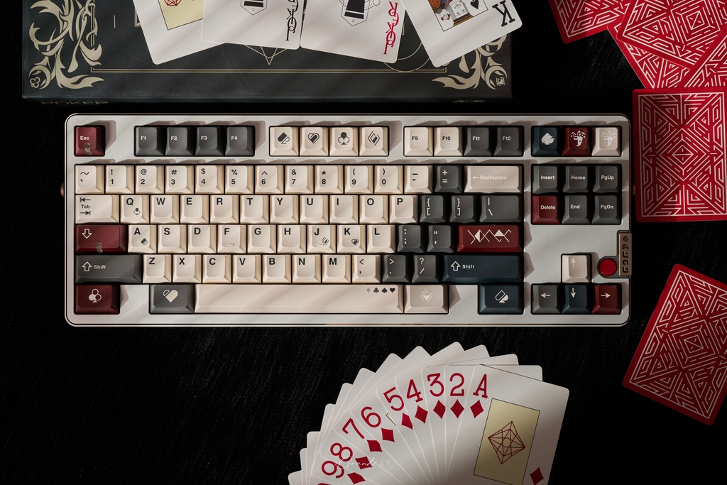 Bộ keycap MW Poker R2 (Cherry profile / PBT Double-shot)