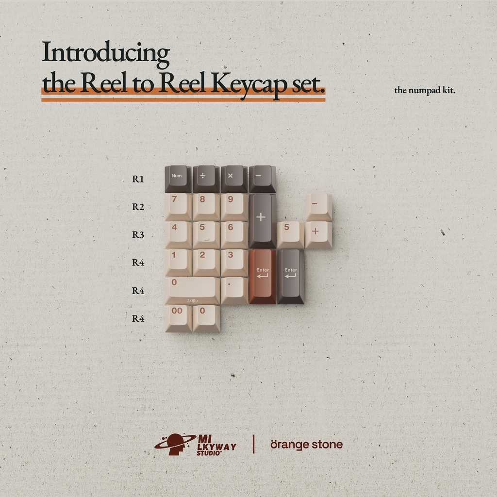 Bộ keycap MW Reel to Reel (Cherry profile / PBT Double-shot)