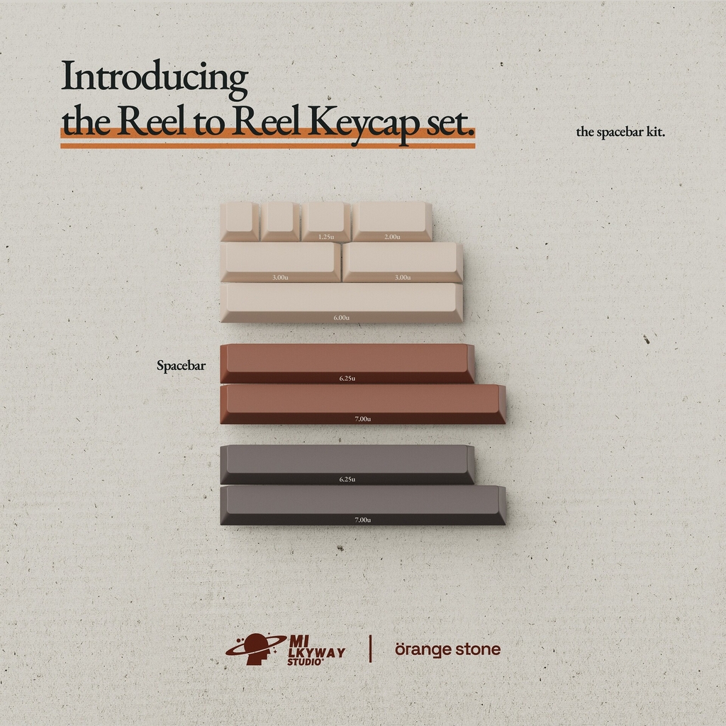Bộ keycap MW Reel to Reel (Cherry profile / PBT Double-shot)