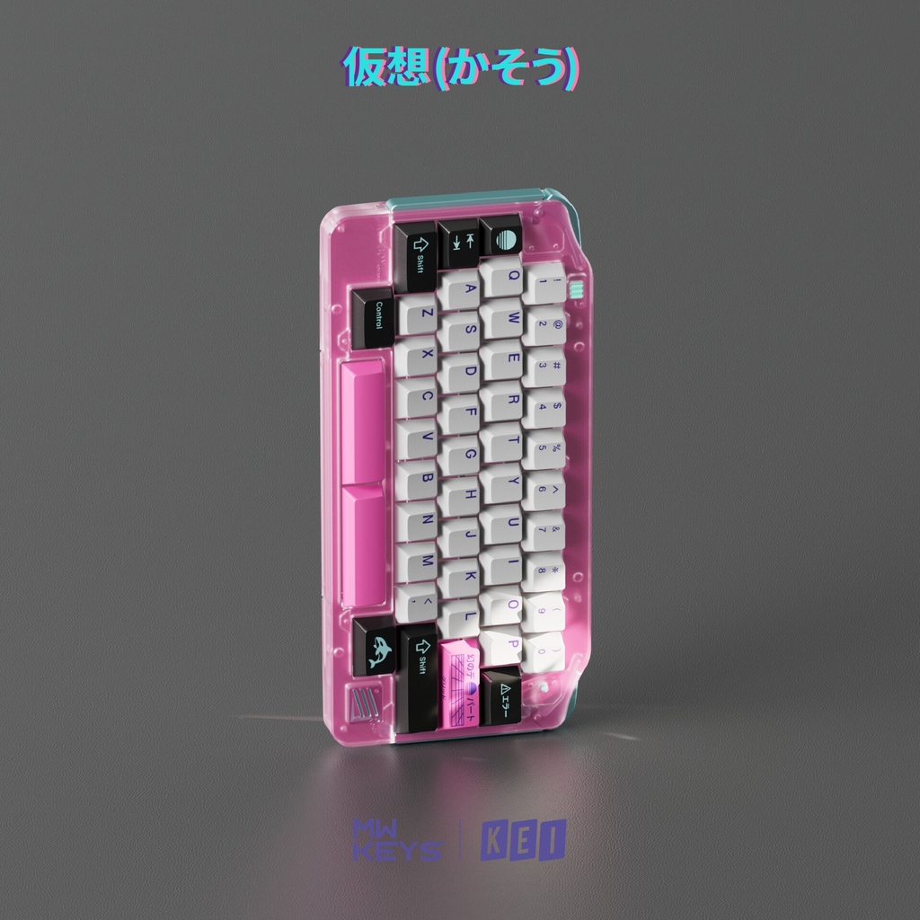 [GB] Bộ keycap MW Virtual (Cherry profile / ABS Double-shot)