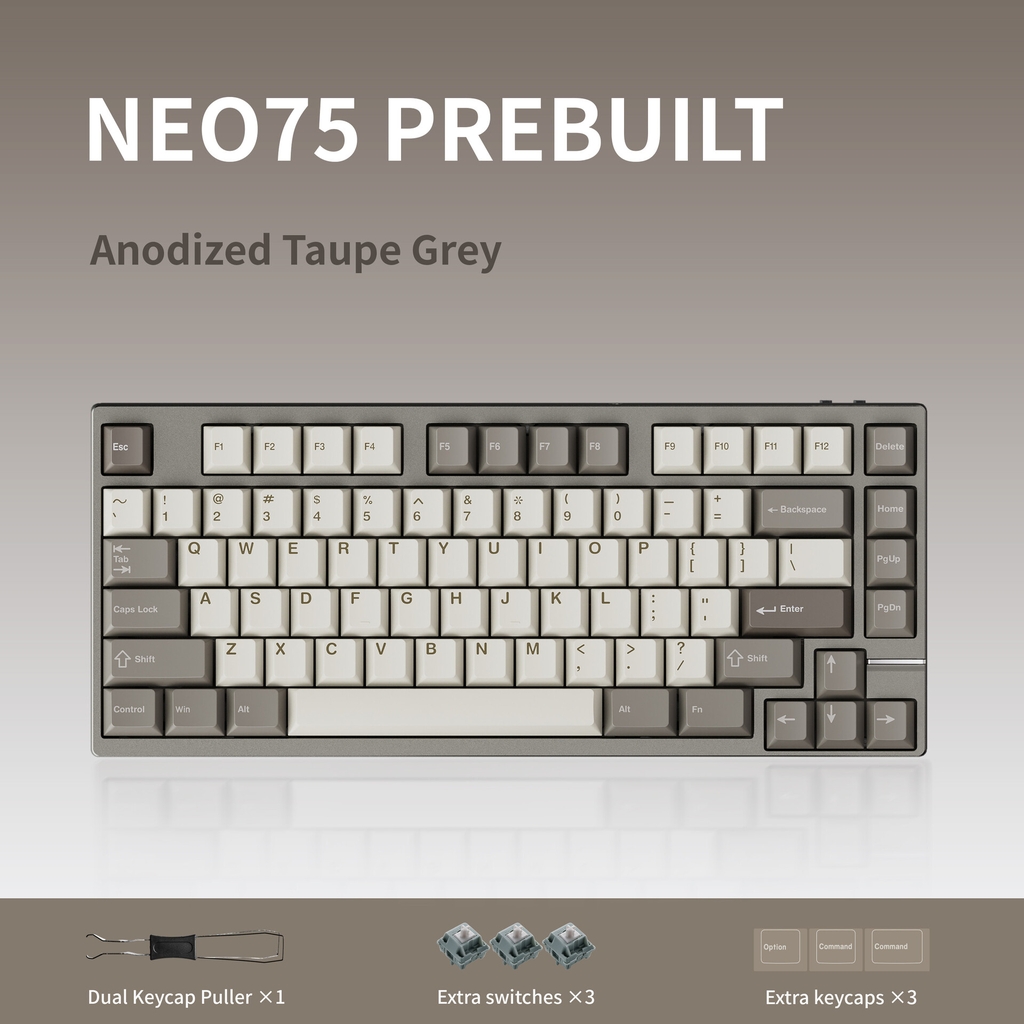 [Pre-order] Neo75 keyboard (Prebuilt)