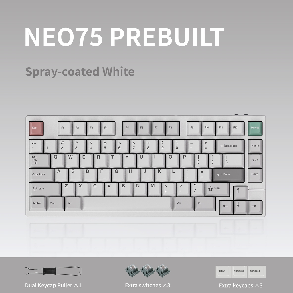 [Pre-order] Neo75 keyboard (Prebuilt)