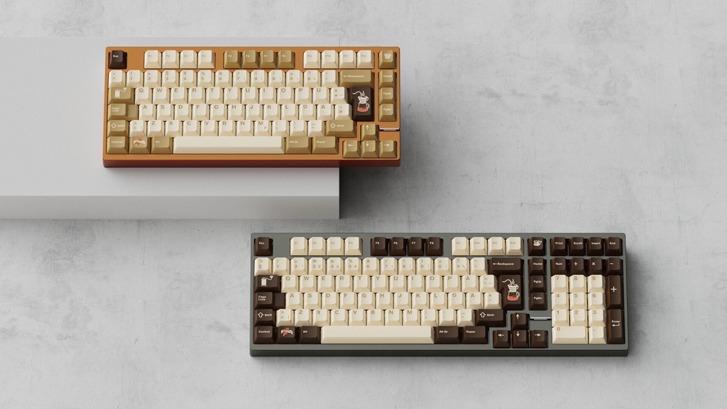 Bộ keycap MW Gesha (Cherry profile / ABS Double-shot)