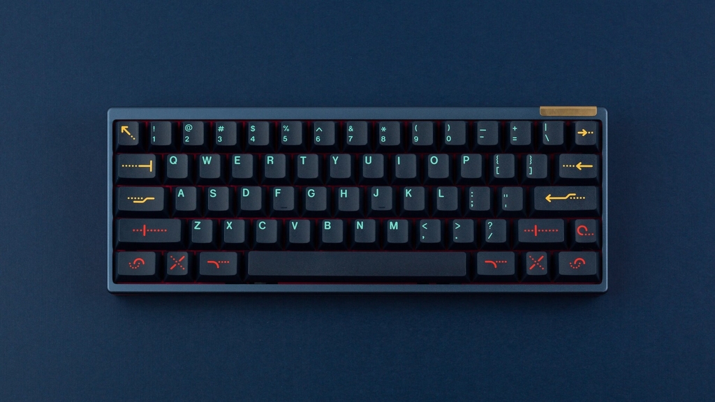 Bộ keycap GMK Metropolis R2 (Cherry profile / ABS Double-shot)