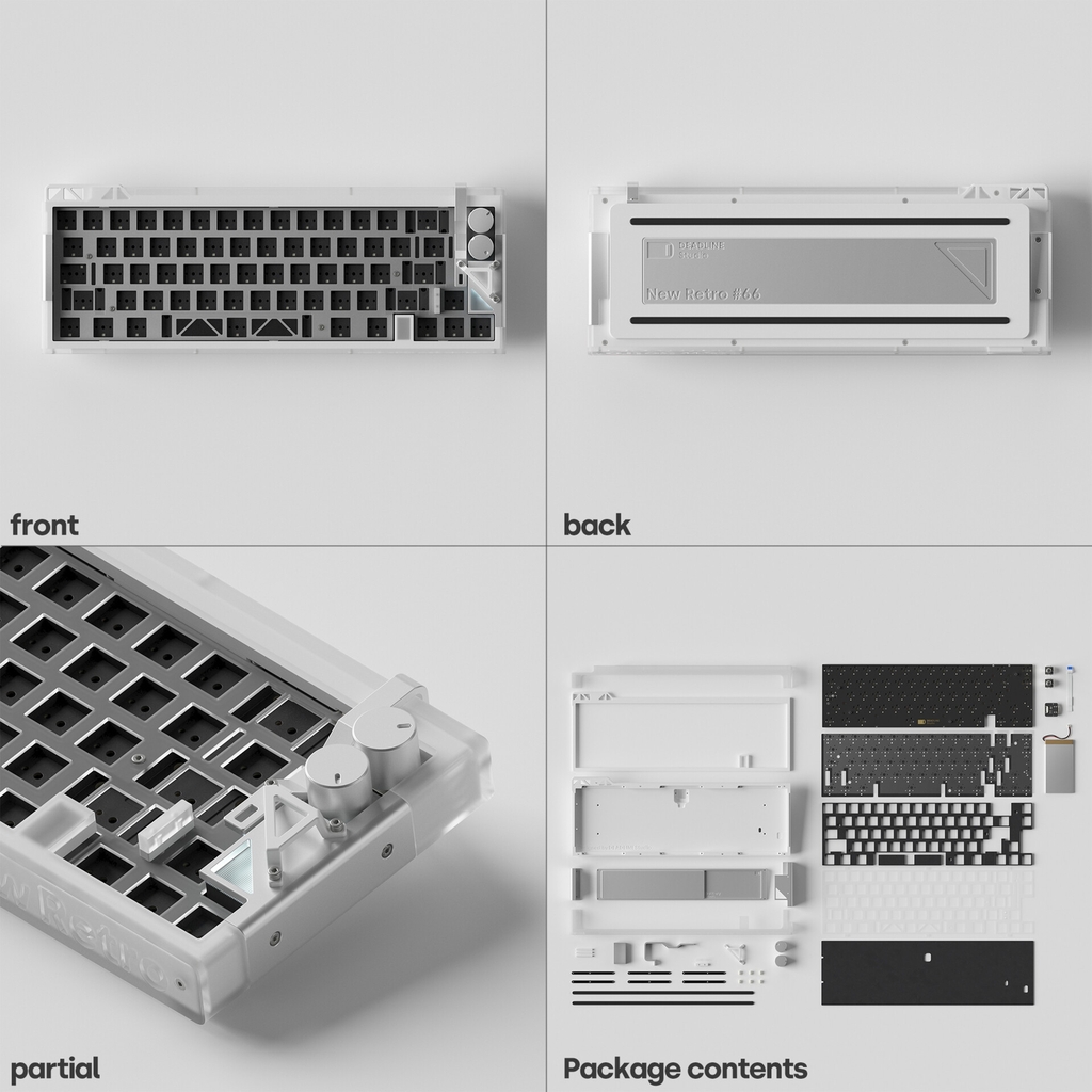 [GB] DEADLINE Studio NewRetro#66v3 keyboard kit
