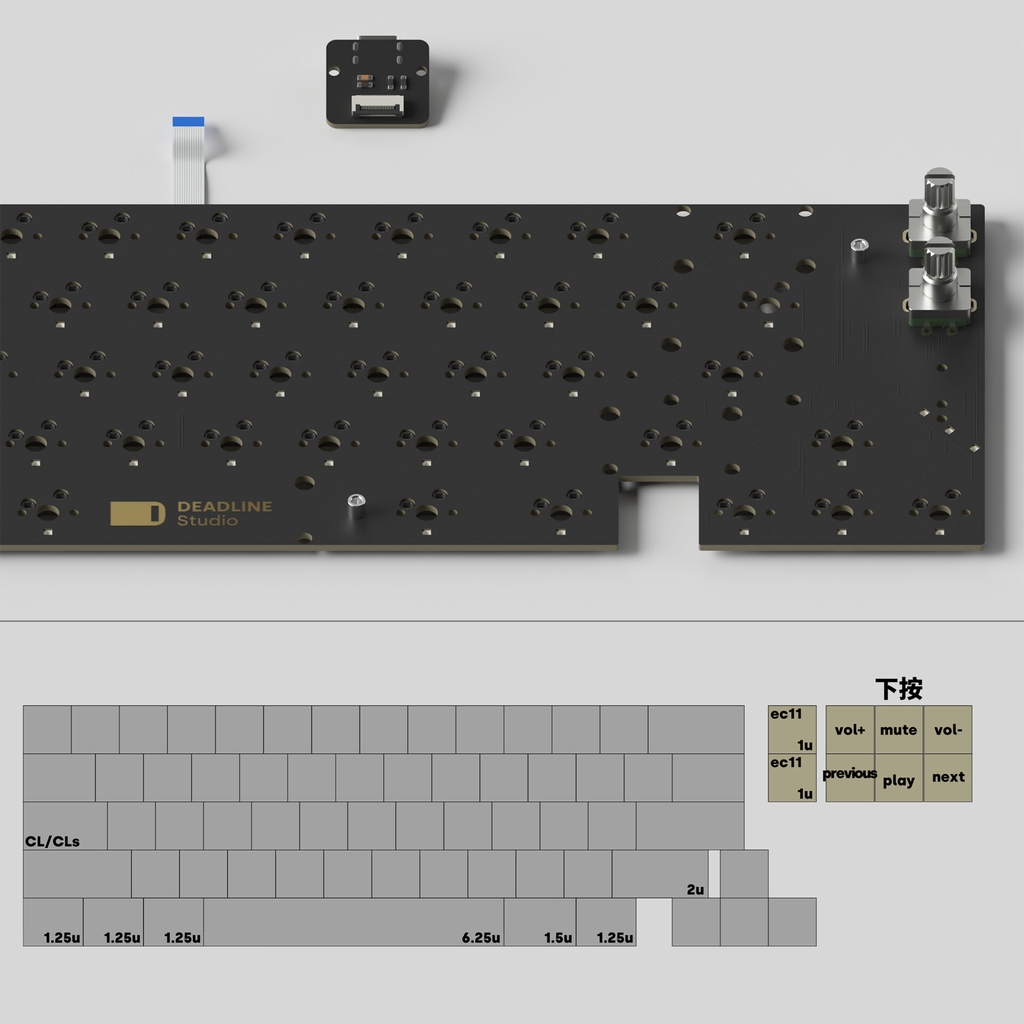 [GB] DEADLINE Studio NewRetro#66v3 keyboard kit