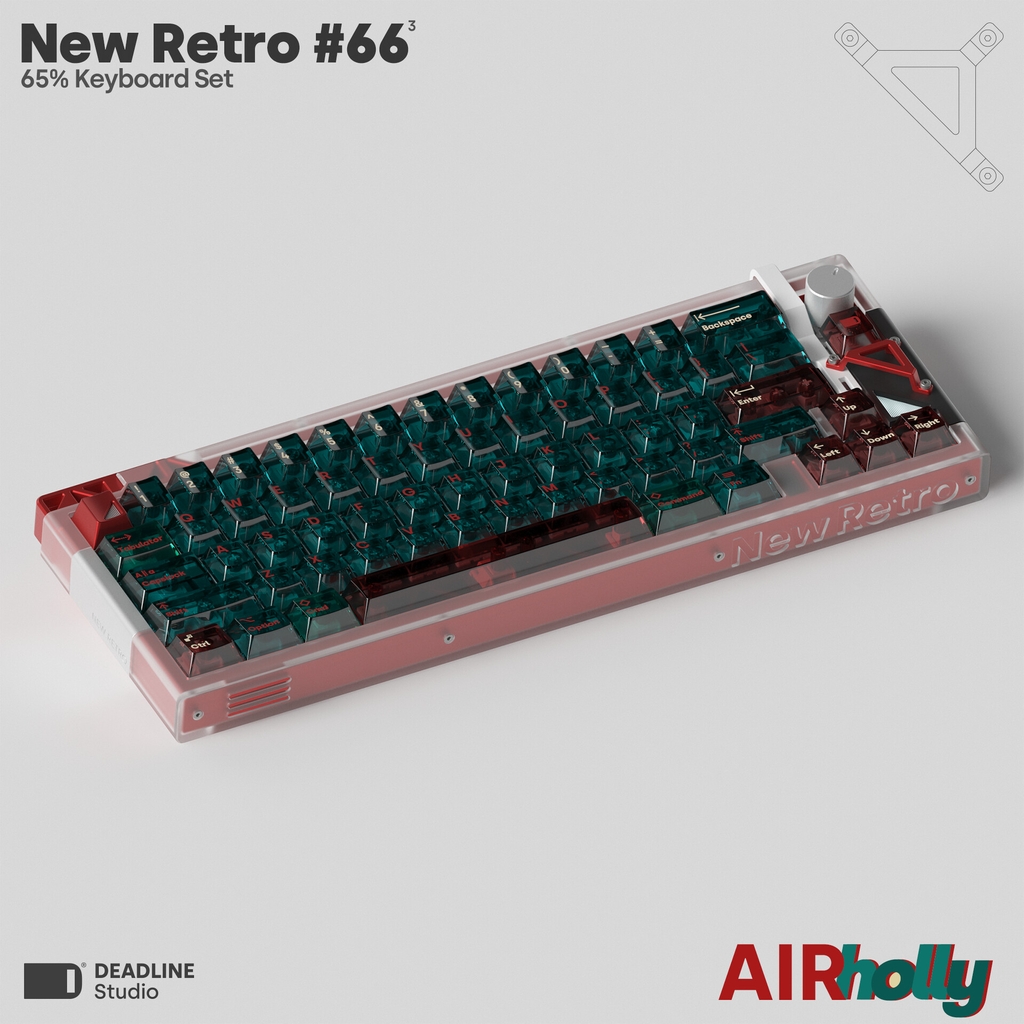 [GB] DEADLINE Studio NewRetro#66v3 keyboard kit