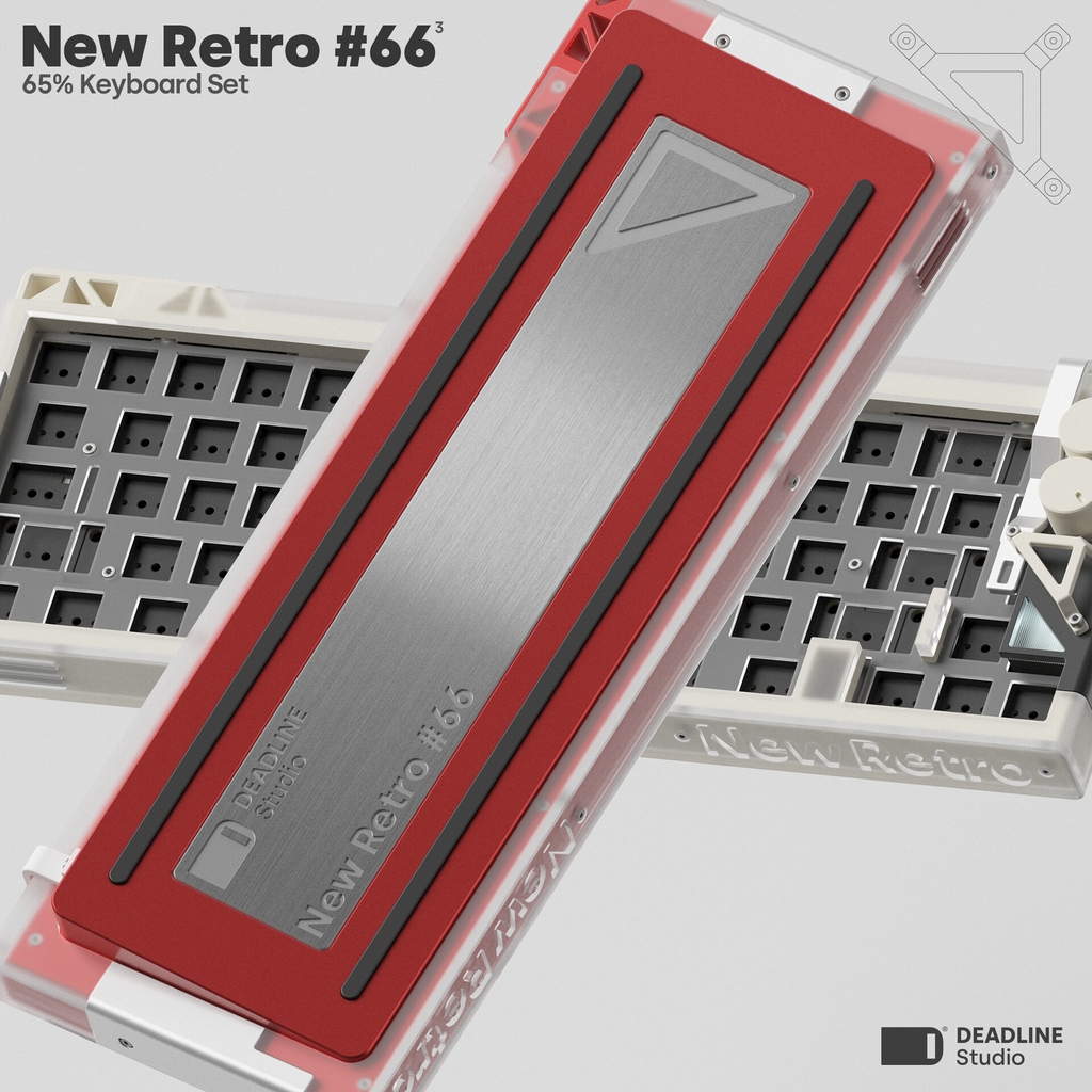 [GB] DEADLINE Studio NewRetro#66v3 keyboard kit