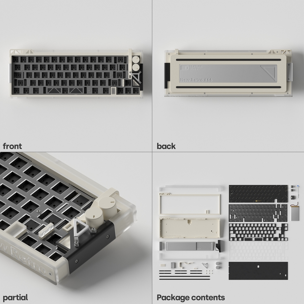 [GB] DEADLINE Studio NewRetro#66v3 keyboard kit