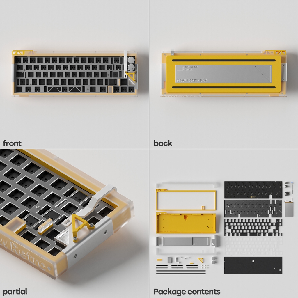 [GB] DEADLINE Studio NewRetro#66v3 keyboard kit