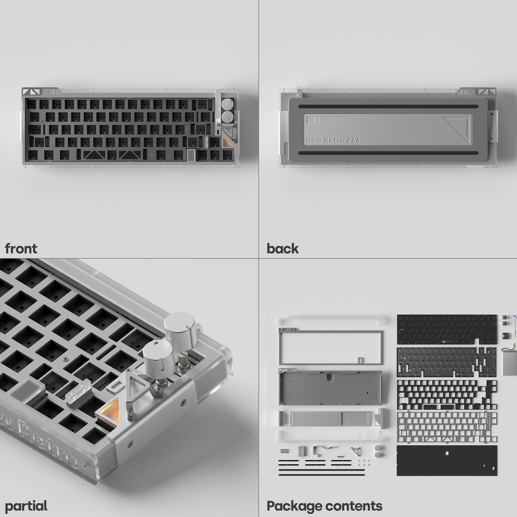 [GB] DEADLINE Studio NewRetro#66v3 keyboard kit