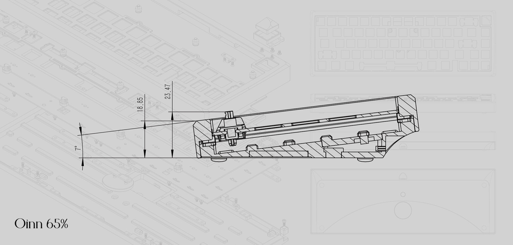 [GB] OINN65 keyboard kit