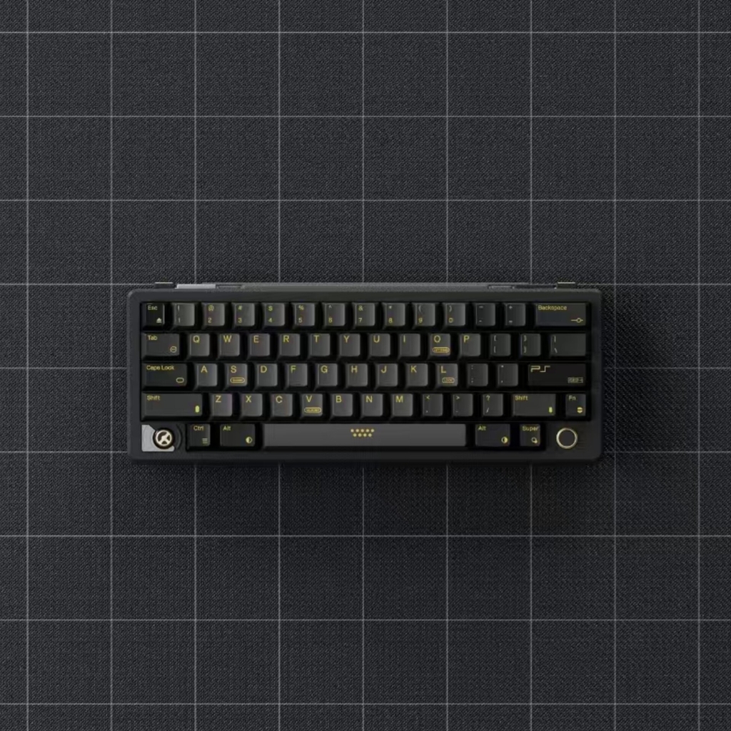 [Pre-order] 80Retros PS 1994 Black & Gold keycap set