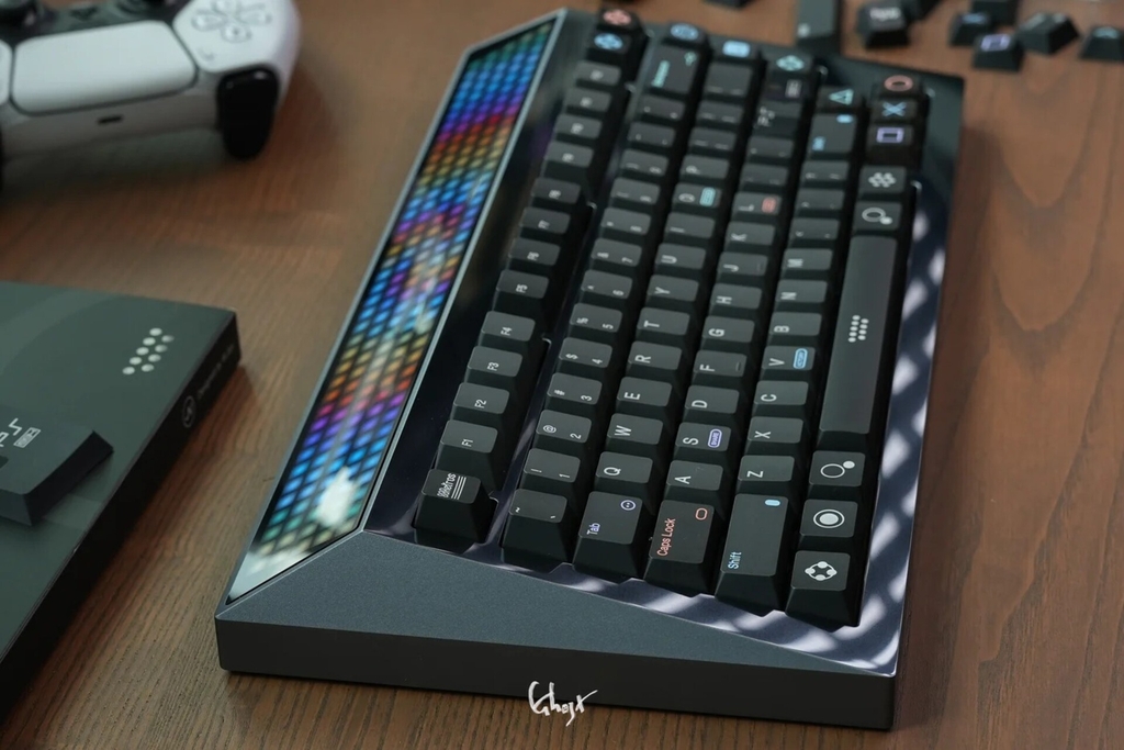 [Pre-order] 80Retros PS 1994 Black & Silver keycap set