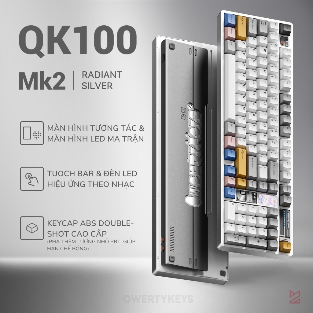Bàn phím cơ QK100 MK2 (Prebuilt)