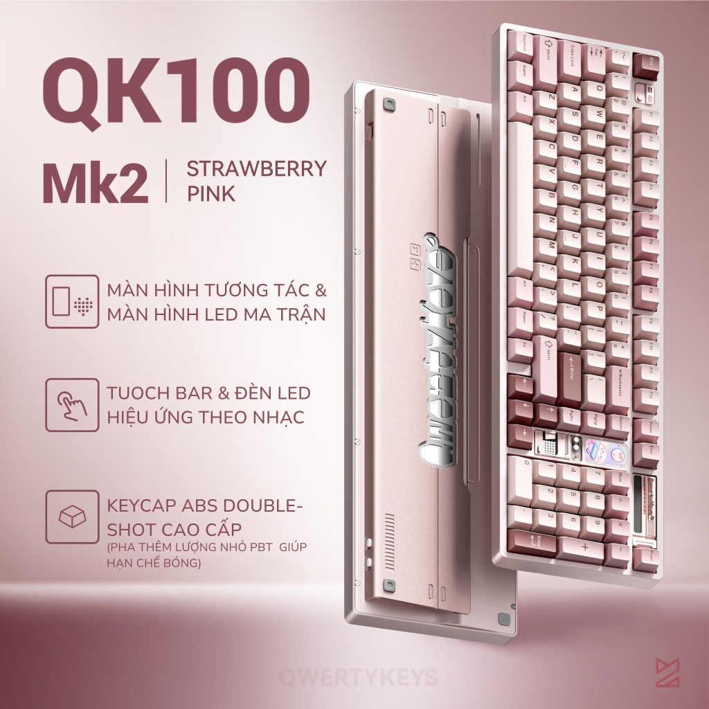 Bàn phím cơ QK100 MK2 (Prebuilt)